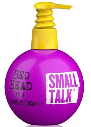 Крем для об'єму і ущільнення волосся tigi bed head small talk 3-in-1 thickifier 240 мл