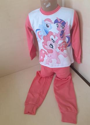 Пижама для дівчинки little pony р.98 - 1281 фото