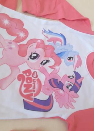 Пижама для девочки little pony р.98 - 1287 фото