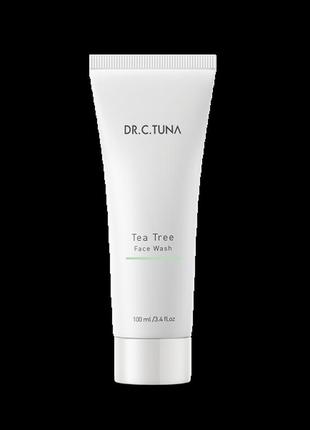 Очищуючий гель для обличчя tea tree, 225 мл dr. c. tuna farmasi