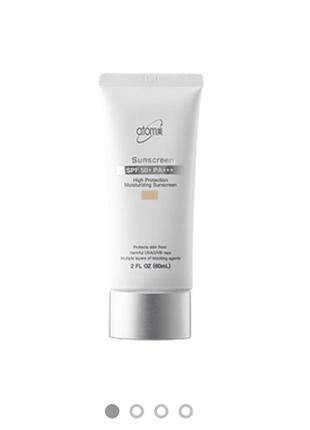 Atomy high protection nourishing sunscreen. солнцезащитный крем атоми spf 50+ / pa+++. 60 мл