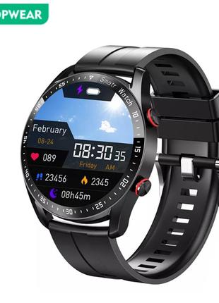 Мужские сенсорные умные смарт часы smart watch sit95-1y с тонометром, пульсометром. фитнес браслет трекер