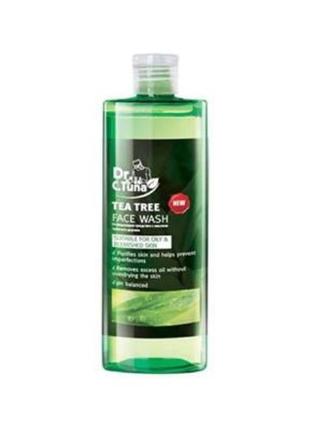 Очищуючий гель для обличчя tea tree 225 мл dr. c. tuna farmasi