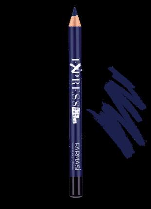 Карандаш для глаз express eye pencil 08 темный сапфир make up farmasi1 фото