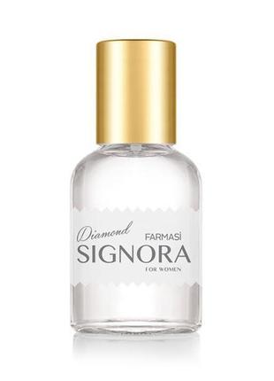 Женская парфюмированная вода signora diamond 50 мл farmasi