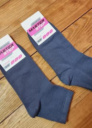 Шкарпетки укорочені, розмір 35-37, колір темно-сірий