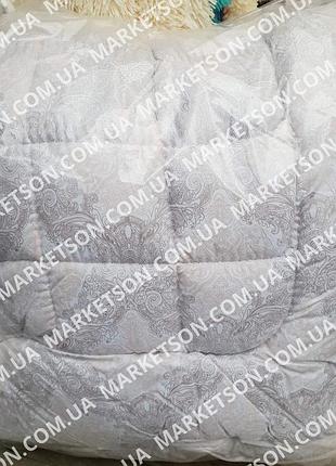 Зимнее теплое полуторное одеяло 150*210 холлофайбер