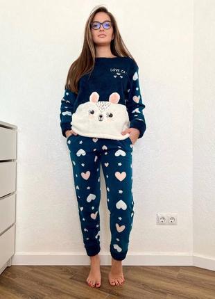 Жіноча піжама плюш туреччина