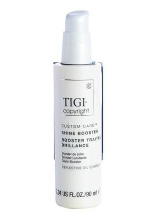 Крем-бустер підсилювальний блиск tigi copyright custom care shine booster 90 мл