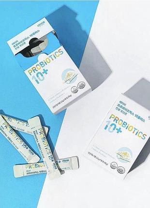 Probiotics 10+ atomy   проибиотик атоми лакто и бифидо бактерии. 30 шт .корейская продукция.