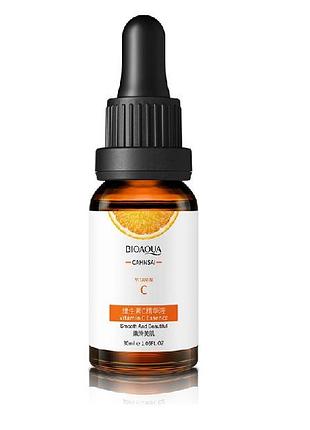 Омолаживающая сыворотка с витамином с для лица bioaqua cahnsai vitamin c essence, 30мл