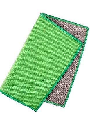 Cалфетка greenway green fiber home р4, файбер для экранов, серо-зеленый (08068)