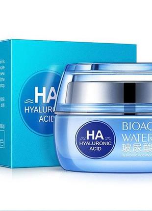 Крем для обличчя bioaqua ha hyaluronic acid water get з гіалуронової кислотою moisture replenishment cream, 50г