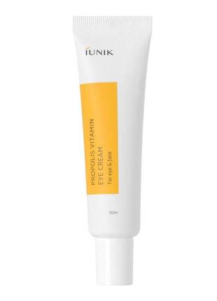 Крем для повік з прополісом та обліпихою iunik propolis vitamin eye cream