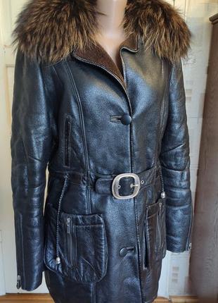 Дублёнка шуба натуральная.