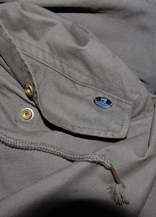 Куртка пальто милитари стиля с меховой подкладкой scotch & soda, 52 р-р9 фото