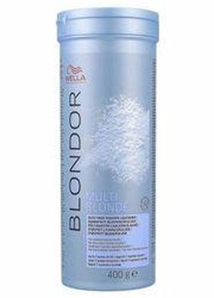 Осветлючий порошок wella blondor multi blonde powder  400 г