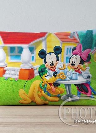 Детская подушка с фото "микки мауса 21"