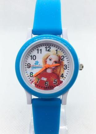 Детские наручные часы barbie барби голубые (код: ibw650l)2 фото
