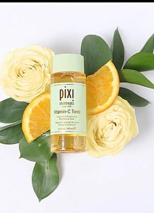 Pixi vitamin-c tonic 100 мл тонік для особи з вітаміном c піксі3 фото