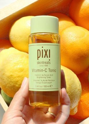 Pixi vitamin-c tonic 100 мл тонік для особи з вітаміном c піксі2 фото