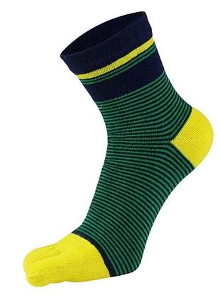 Шкарпетки з пальцями veridical 40-44 жовто-зелений
