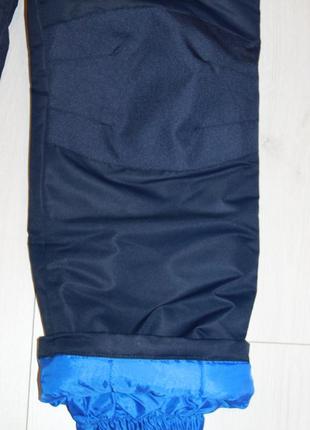 Зимние лыжные термо штаны из сша faded glory. синий и черный. на 14лет6 фото