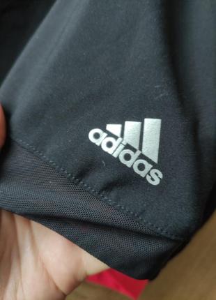 Женские спортивные шорты с  тайтсами adidas оригинал,  l5 фото