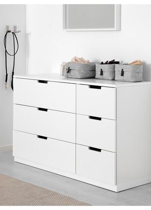 Ikea raggisar (903.480.15) корзина, 3 шт., серый3 фото