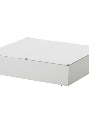 Ikea vardo (002.226.71) контейнер для постельных принадлежностей, черный