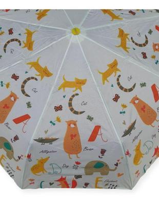 Складана парасолька автомат з кішками2 фото