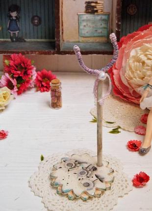 Авторская кукла тедди-долл "бархатная бабочка", интерьерная кукла