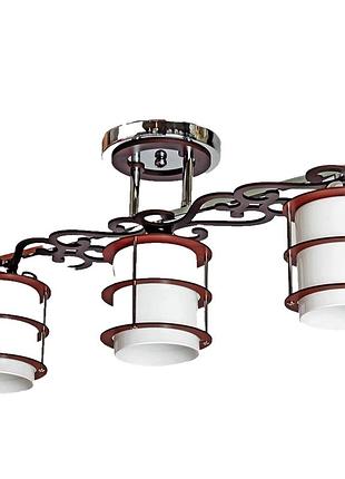 Стильная люстра sirius хай тек на 3 плафона 191166/3