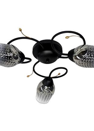 Оригинальная современная люстра на 3 плафона sirius (197769/3)