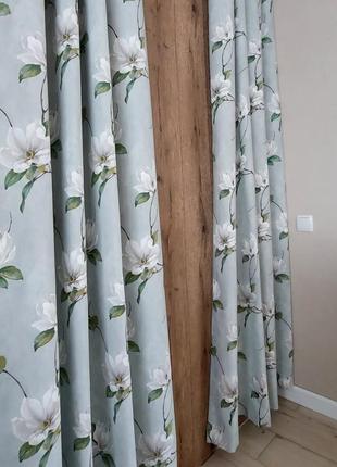 Комплект штор из котона в стиле прованс