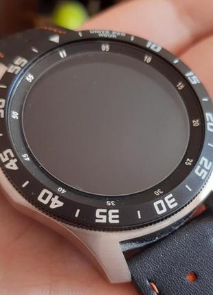Захисний безель для samsung gear s3 / galaxy watch 46 mm. чорний6 фото