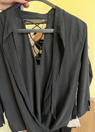 Розкішна ультрамодна блуза zara, оригінал😎4 фото