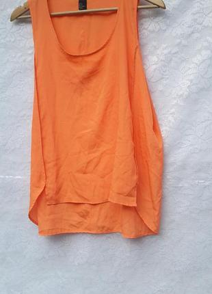 Блуза яскраво помаранчевого кольору