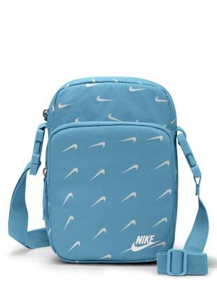 Nike nk heritage crssbdy swoosh wv dm2163-494 сумка на плече оригінал месенджер