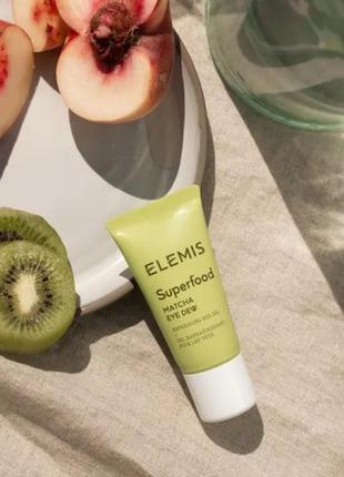 Увлажняющий гель для кожи вокруг глаз elemis superfood matcha eye dew5 фото