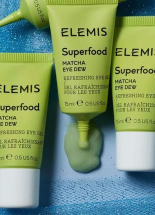 Увлажняющий гель для кожи вокруг глаз elemis superfood matcha eye dew3 фото