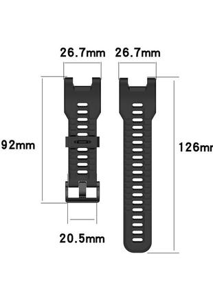 Змінний силіконовий ремінець для amazfit t-rex / t-rex pro2 фото