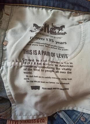 Джинси levi's  оригінал  сток  w34 l327 фото