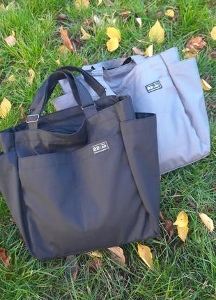 ❤️ 8 кишень | шопер | жіноча сумка | шоппер | текстильна сумка2 фото
