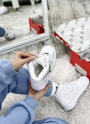 Чоловічі кросівки nike air force 1 мужские кроссовки найк зимние