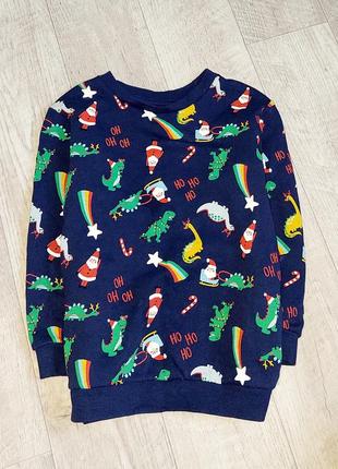 Новорічний світшот,4-5 роки, matalan