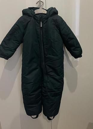 Теплий зимовий комбінезон