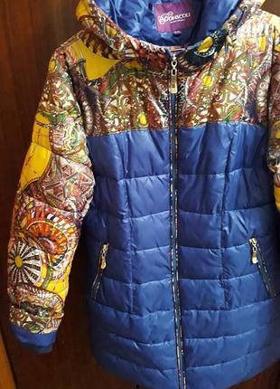 Стильный, комфортный зимний пуховик