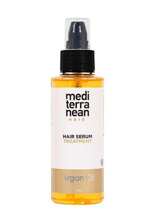 Сироватка для волосся з аргановим маслом mediterranean hair care serum treatment with argan oil 115 ml1 фото