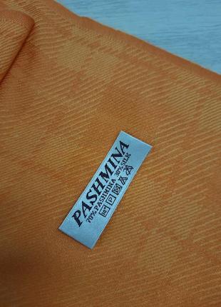 Pashmina палантин,шарф 70%пашмина,30%шовк  70×170 см.3 фото